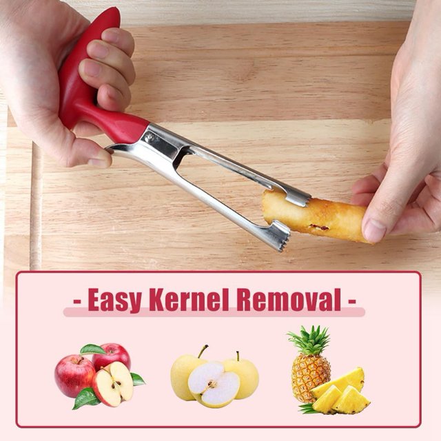 Coreer, Outil Multi-Usage, Corer Rapide, Facile à Utiliser en Forme de Poire Ananas Outil de Cuisine