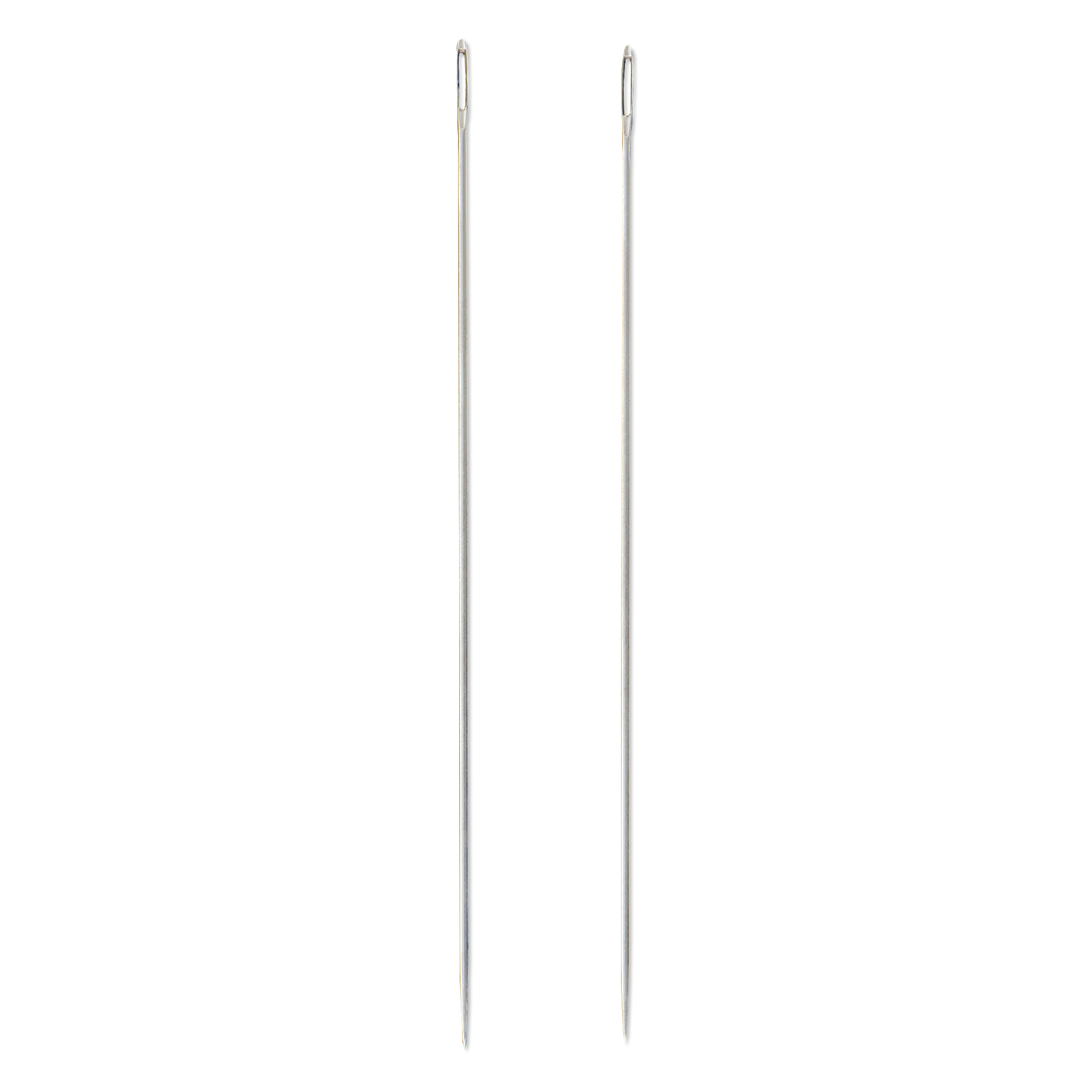 UNIQUE CREATIV aiguilles pour poupées extra longues, 9 cm (3,5 po), 2 pièces