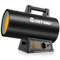 thumbnail image 1 of Costway 60000 BTU Portable Propane Forced Air Heater Overheat&Cut-off Protection Outdoor, 1 of 10