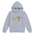 thumbnail image 3 of Chandails pour Enfants Filles Manches Longues Chandail à Capuche Imprimé pour Filles Chandail Col Rond Blouse Chemise Hauts Vêtements d'Automne Vêtements pour Enfants Filles Taille 7-8 Ans, 3 of 3
