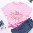 thumbnail image 4 of EGNMCR Chandail de Pâques à Manches Courtes pour Femmes, Imprimé de Pâques, T-shirt à Col Rond pour Femmes, Mode et Confortable, Haut pour Femmes, Haut/chemise à Manches Courtes à Col Rond, T-Shirts pour Femmes, 4 of 7