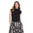 thumbnail image 1 of George Women's Funnel-Neck Side Ruched Top, 1 of 6