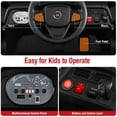 thumbnail image 4 of Gymax 12V Kids Ride on Truck w/Parental Remote 3 Speeds & Reverse Forward Function Black, 4 of 8