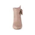 thumbnail image 2 of Unique Bargains Women's Flower Point Toe Size Zipper Stiletto Heel Ankle Boots, 2 of 8