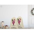 thumbnail image 2 of Printtoo 2 Pcs Large Santa Sacks With Drawstring Canvas Xmas Gifts Bags For Kids Christmas 27x20 Inch, 2 of 9