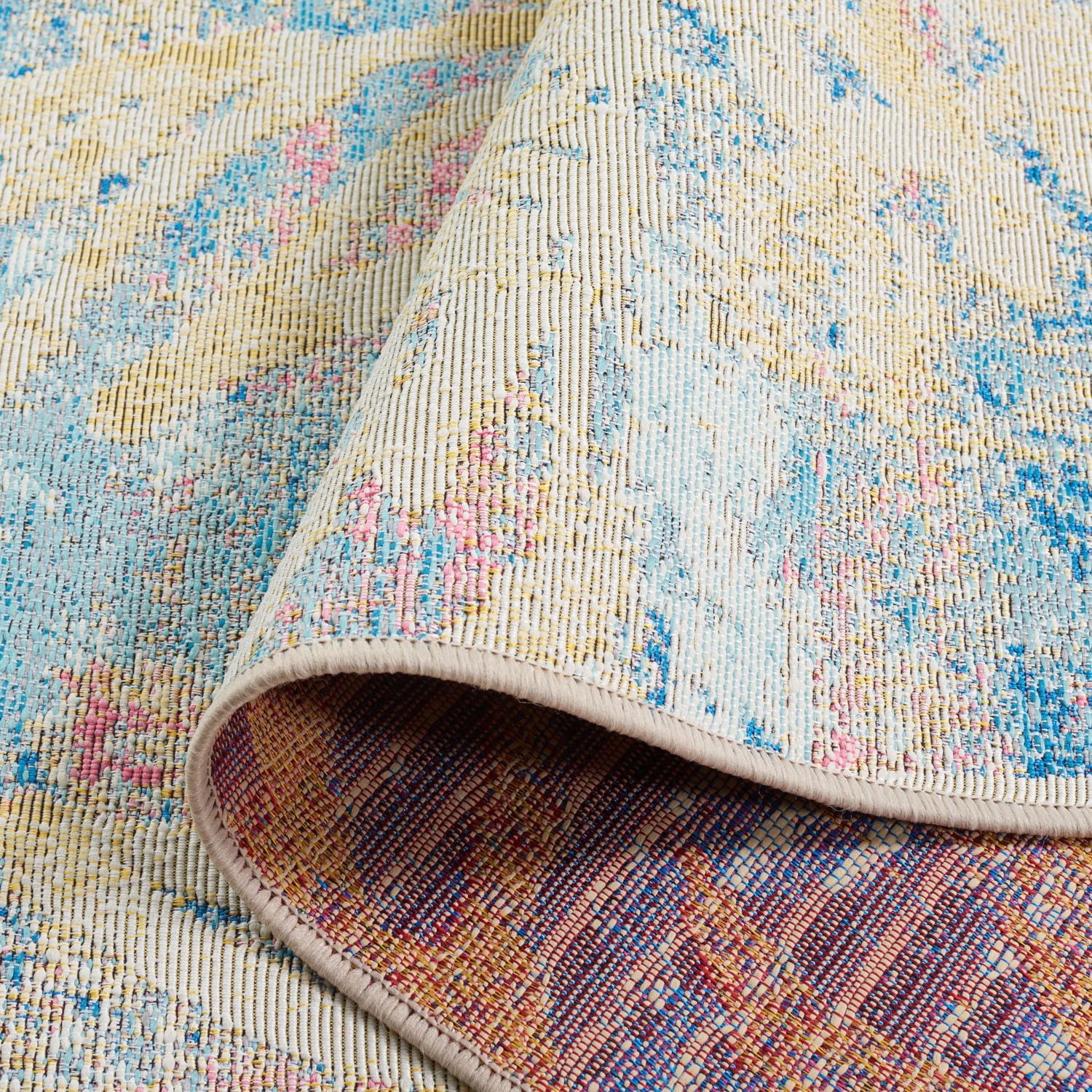 SAFAVIEH Barbados Tobon Tapis Floral Intérieur/Extérieur