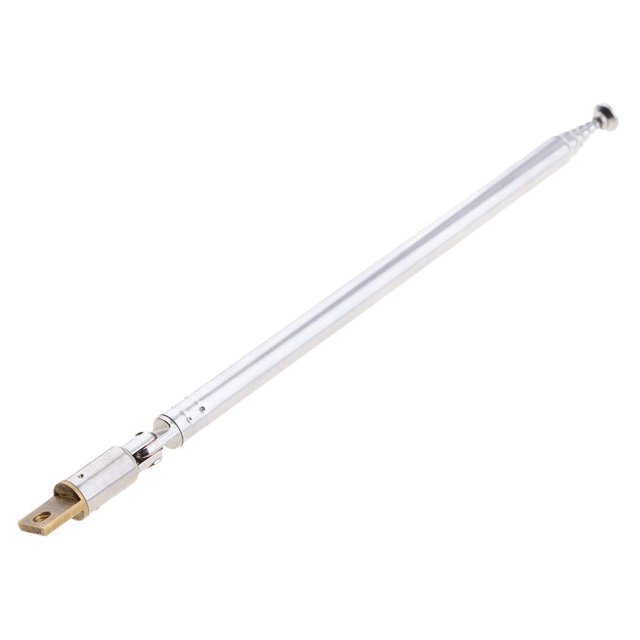 Stainless Steel 50cm 20" 6 Sections Telescopic Antenna FM Radio