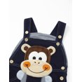 thumbnail image 2 of KIDSCOOL SPACE Baby Cotton 3D Cartoon Soft Knitted Jeans Overalls, 2 of 6