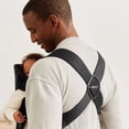 thumbnail image 3 of Porte-bébé BabyBjorn Mini, Tissé, Noir, 3 of 8