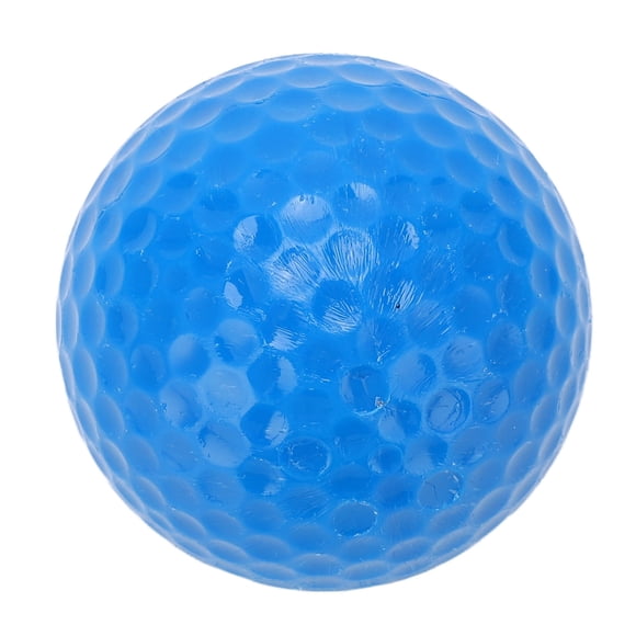 Balle de Golf Flottante à 2 Couches, Balle de Golf Flottante Résistante au Froid pour la Pratique, Durable pour l'Extérieur Bleu Foncé, Bleu Clair, Jaune, Rouge, Rose, Blanc, Noir