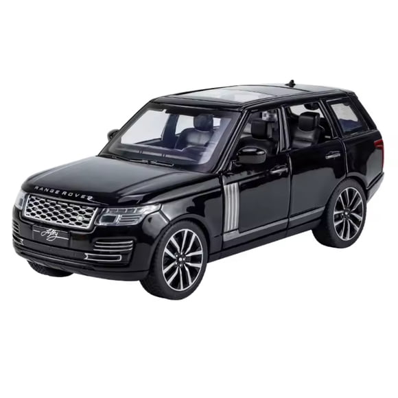 1:32 Scale Range Rover 50th Anniversary Collectible Model Car - Alloy & Plastic Construction with 6 Openable Doors, Pull-Back Action, Sound & Light Effects, Rear Wheel Shock Absorbers - 15.5x7x5.8CM,