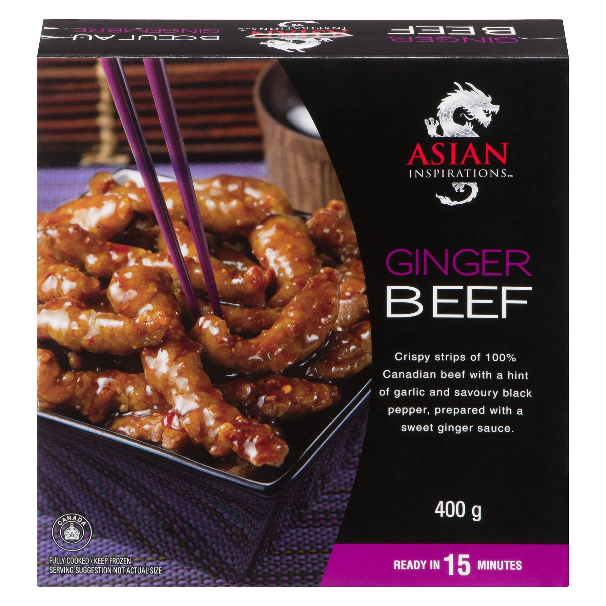 Bœuf au gingembre Asian Inspirations 400 g