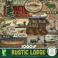 thumbnail image 2 of Ceaco Puzzle Rustic Lodge Lodge Signs 1000 Pieces, 2 of 2