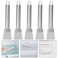 thumbnail image 1 of OULII 5Pcs Ice Shovel for Home and Office Use with Stainless Steel and Ergonomic Design Silver, 1 of 8