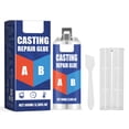 thumbnail image 1 of Metal Casting Adhesive High Strength Bonding Glue For Metal Repair Heavy Duty Epoxy Glue With Spatula For Diy Home Repair Automotive Fix Tool Glue, 1 of 9