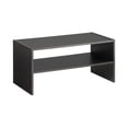 thumbnail image 3 of Mainstays 24" 2-Tier Stackable Shoe Rack, Espresso, 3 of 6