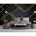 thumbnail image 4 of Papier Peint 3D Golden Lines Series SKU# WAL0116, 4 of 10