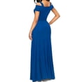 thumbnail image 3 of Gspmoly Robes d'Été pour Femmes, Printemps et Su Robe de Printemps et d'Été pour Femmes Nouvelle Aguichant Style Long Fille Épicée Haute Élasticité Couleur Unie Robe Jupe pour Femmes Robes de Soirée pour Femmes Liquidation, 3 of 3