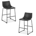 thumbnail image 1 of TABOURET LANDON en noir ENSEMBLE DE 2, 1 of 6