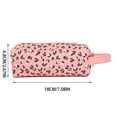 thumbnail image 3 of Dvkptbk Storage Large Capacity Travel Makeup Bag,Portable Cosmetic Bag Imitation Leather Osmetic Bag Large Opening Design Makeup Organizer Bag Home Essentials, 3 of 3