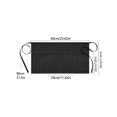 thumbnail image 3 of MVRLSH Apron Sleeve 3pc Attendant Apron Black And Restaurant Hotel Kitchen Work Half Length Apron, 3 of 8