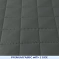 thumbnail image 4 of Subrtex Stretch 1-Piece Quilted Reversible Sofa Slipcover with Non-Slip Elastic Straps Washable Pet Couch Cover, 4 of 6