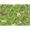 thumbnail image 1 of Ahgly Tapis Rectangulaire Lavable en Machine Intérieur Transitionnel Vert Pistache, 2 Pieds x 5 Pieds, 1 of 7