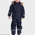 thumbnail image 1 of LSLJS Enfants Filles Garçons Combinaisons de Neige Colorées une-Pièce Combinaisons de Ski Vestes Combinaisons d'Hiver, Combinaisons de Neige pour Bébés Garçons, 1 of 6