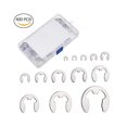 thumbnail image 4 of Wweixi 400 Pcs/ensemble Pince Électronique avec Boîte de Rangement Circlip à Ouverture à Pression Polyvalent Anneau de Retenue Clips Détachables Pièce de Rechange, 4 of 6