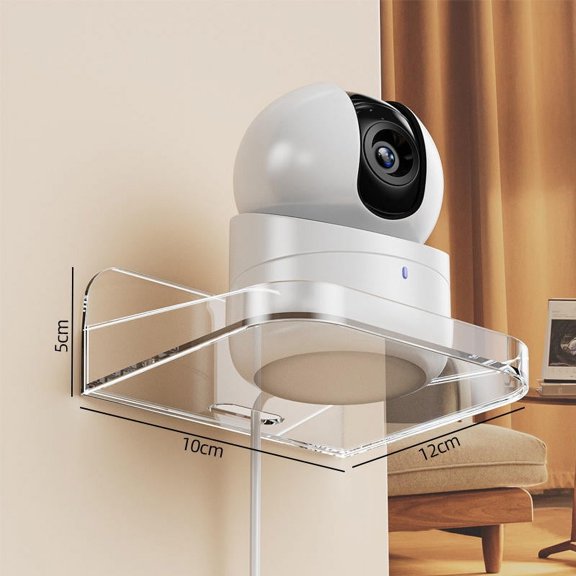Vérifiez la position, Étagère de Rangement pour Caméra, Mur, Boîte de Rangement Sans Perçage, Téléphone mobile, Visualisation des Animaux, Étagère de Rangement pour Surveillance à Distance des Personnes Âgées