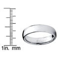 thumbnail image 4 of 5MM Classic Dome Men's Tungsten Carbide Ring Wedding Band size 5.5, 4 of 4