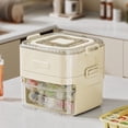 thumbnail image 3 of Profitez d'Une Détente Instantanée avec Notre Seau à Glace Extérieur Portable à Ouverture par Pression de Style INS Conçu pour la Commodité et le Style, 3 of 4