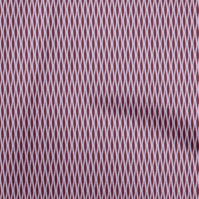 oneOone Velvet Maroon Fabric Asian Ikat Craft Projects Decor Fabric Printed By The Yard 58 Inch Wide