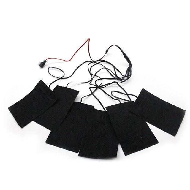 Usb Heating Pad for Heating Clothes Film Heating Pad for Heating Clothes Heater Electric Heating Film Vest Down Jacket Portable Usb Charging Warm Heating Pad