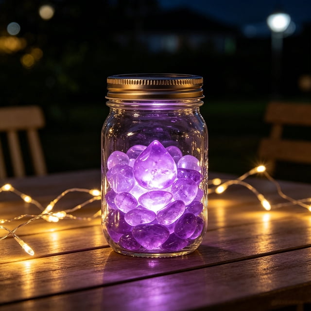 Galets de Jardin Lumineux, Résine Multicolore en Forme de Goutte Stones, Décor Imperméable pour Allée Extérieure et Plate-Bande, Accents Phosphorescents Absorbant la Lumière, 200 g