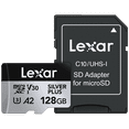 thumbnail image 4 of Lexar Professional 128GB SILVER PLUS microSDXC™ UHS-I Card, 4 of 4
