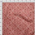 thumbnail image 3 of oneOone Velvet Dark Rose Brown Fabric Geometric Sewing Craft Projects Fabric Prints By Yard 58 Inch Wide, 3 of 5