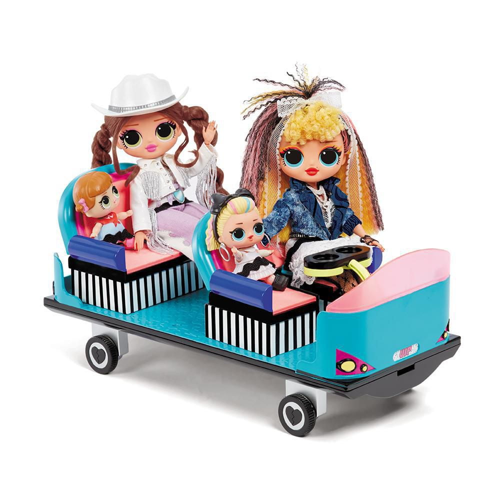 L.O.L. Surprise! O.M.G. Remix 4-in-1 Plane Playset Transforms – 50 Surprises