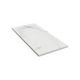 thumbnail image 1 of Emberveil Marble White SMC Shower Base 36" x 60" – Low Profile Anti-Slip Stone Texture with Side Drain, 1 of 1