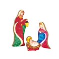 thumbnail image 1 of MesaSe Nativity Scene Silhouette Yard Sign Display 25*20cm With Lights For  Holiday With Metal Stakes, 1 of 11