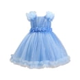 thumbnail image 2 of EGNMCR Robes de Soirée pour Femmes, Robes Formelles pour Femmes, Robes de Cocktail pour Femmes Mignonnes et Douces Robe pour Enfants Robe en Tulle à Paillettes Robe de Fille Fête d'Anniversaire Robe de Princesse pour Fille Robe pour Filles, 2 of 7