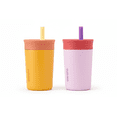 thumbnail image 3 of Owala Gobelet Isotherme pour Enfants en Acier Inoxydable 12 oz avec Paille, Lot de 2, 3 of 3