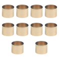 thumbnail image 3 of S SERENABLE 10 Pieces Billiard Cue Stick Ferrules Portable Lightweight Pool Cue Ferrules Dia 12mm, 3 of 9