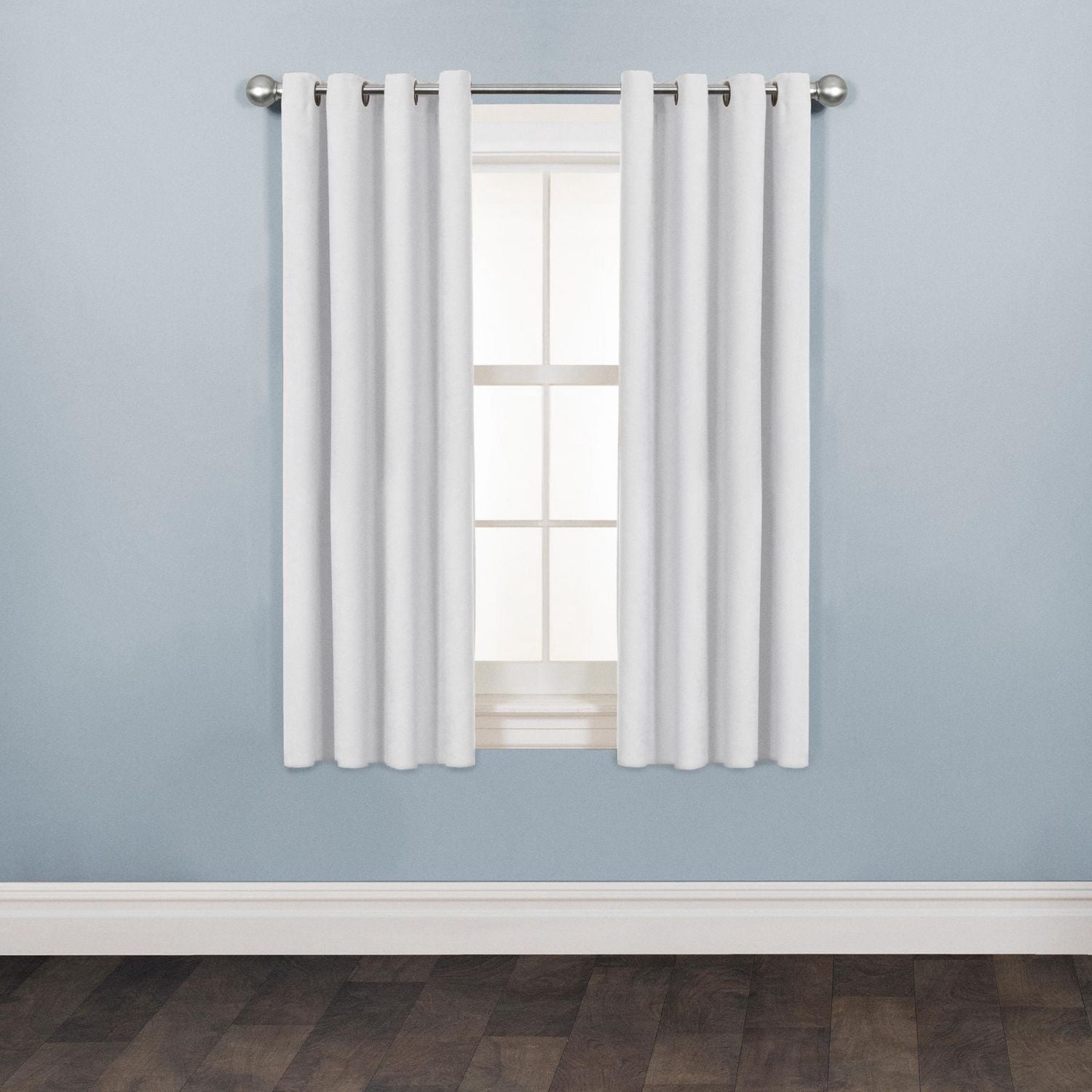 Mainstays Faux Suede Drapery Grommet Window Panel