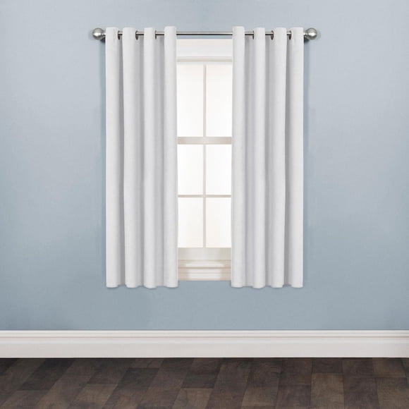 Mainstays Faux Suede Drapery Grommet Window Panel