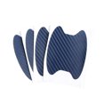 thumbnail image 1 of 4Pcs Universal Carbon Fiber Auto Door Handle Film Stickers Car Handle Anti Scratch Stickers, 1 of 5