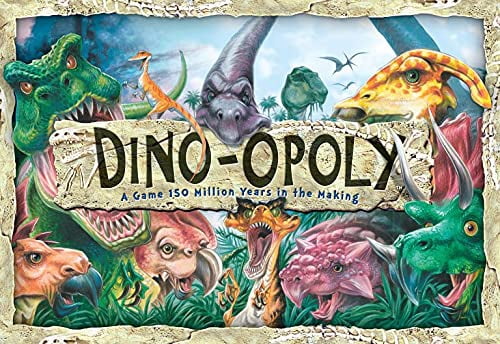 Dino-Opoly Monopoly Board Game