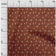 thumbnail image 2 of oneOone Cotton Cambric Maroon Fabric Geometric Sewing Craft Projects Fabric Prints By Yard 56 Inch Wide, 2 of 5