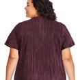 thumbnail image 3 of George Plus Women's Metallic Dot Sequin Tee Dress, 3 of 6