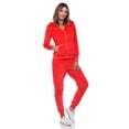 thumbnail image 2 of White Mark Women's 2 Piece Velour Tracksuit Set, 2 of 6